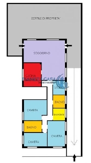 zoom immagine (Appartamento 206 mq, soggiorno, 4 camere, zona Certosa)